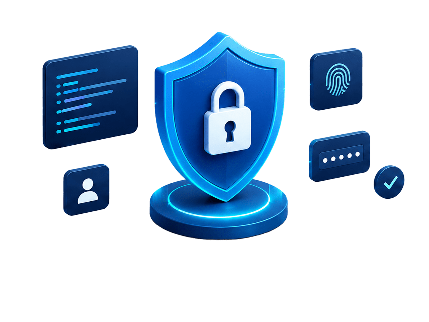 Ilustración de ciberseguridad